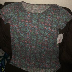 Lularoe classic T size S. Gray, blue, pink, &green